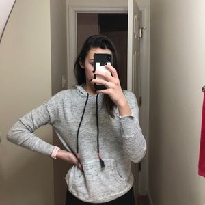 Gray American eagle sweatshirt